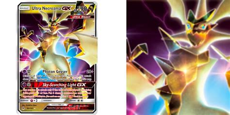 Sm Forbidden Light Ultra Necrozma Gx Ultra Rare Pokemon Card