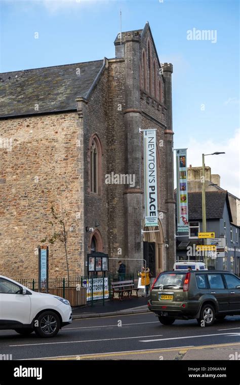 Newtons Place Former St Leonards Church Newton Abbot Stock Photo