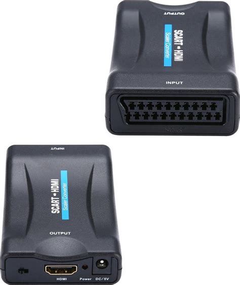 Scart Naar HDMI Adapter 1080p Kabel Converter HD Scart Naar HDMI