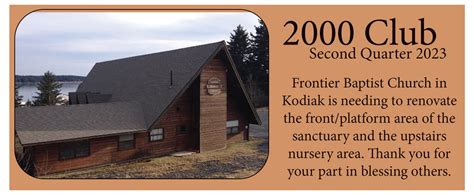 2000 Club Alaska Baptist Resource Network