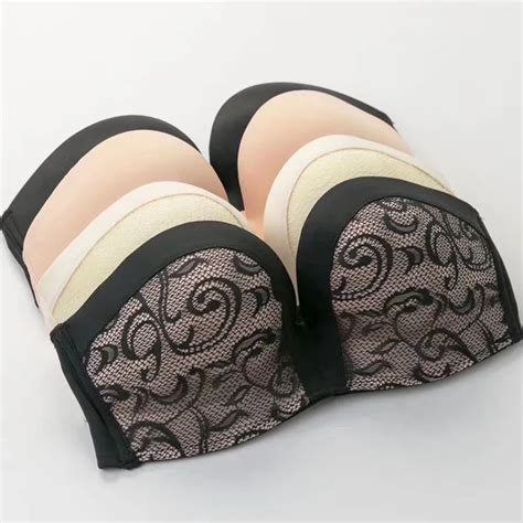 Womens Strapless Sexi Lace Seamless Underwear Push Up Invisible Girls Bra Buy Hot Girl Sexy
