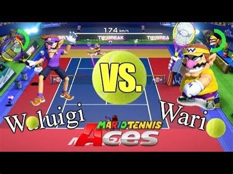 Wario Vs Waluigi In Mario Tennis Aces EPIC With DatGameBro YouTube