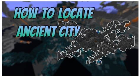 How To Locate An Ancient City Minecraft Youtube