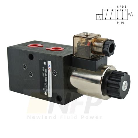 Hi 6 Port Solenoid Diverter Valve 38 Bspp Newland Fluid Power