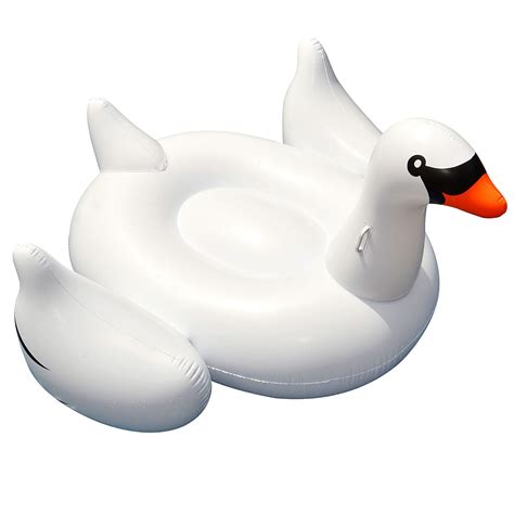 Swimline 90621 Giant Swan Inflatable Ride On Pool Float 1 Pack White Buy Online In United