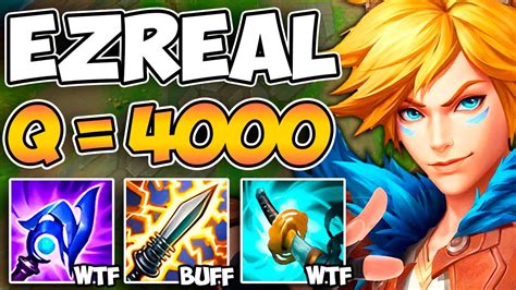 La Q De Ezreal Pega Da O Y One Shotea Rayos En Una Q Youtube