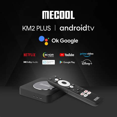 Mecool KM2 Plus Smart TV Box Netflix 4K Amlogic S905X4 Android 11 DDR4