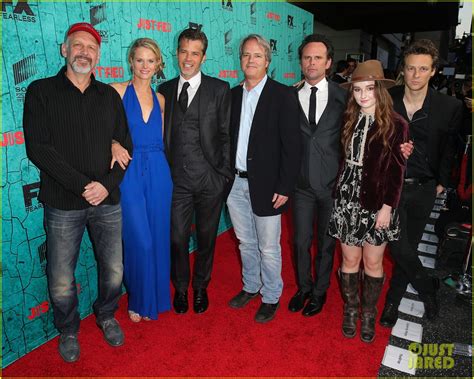 Timothy Olyphant & Joelle Carter Get Together with 'Justified' Cast One ...