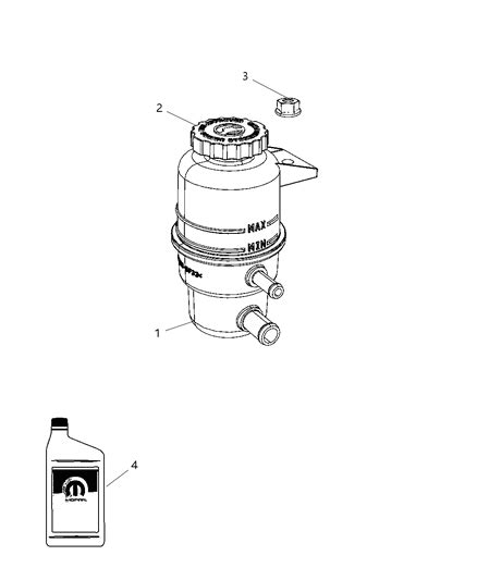 Power Steering Reservoir Dodge Grand Caravan