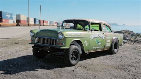 A 1955 Chevy Gasser Built By A Hot Wheels Designer