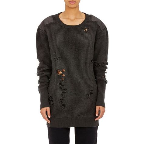 Adidas Originals By Kanye West YEEZY SEASON 1 Destroyed Sweater