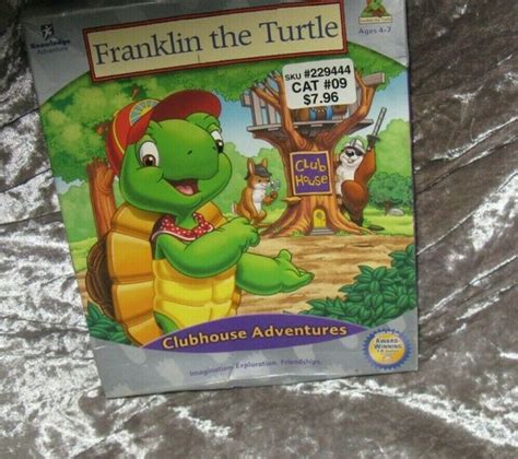 Vintage Franklin The Turtle Clubhouse Adventures Windows Etsy Australia