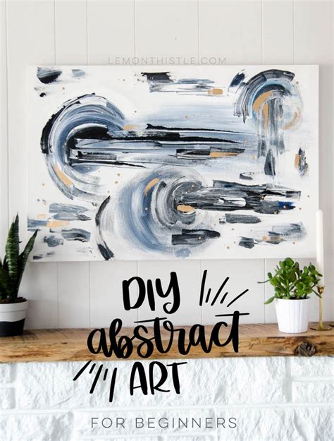 Diy Abstract Painting Canvas