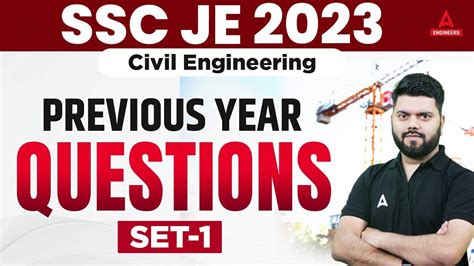 Ssc Je Ssc Je Civil Engineering Previous Year Questions Set