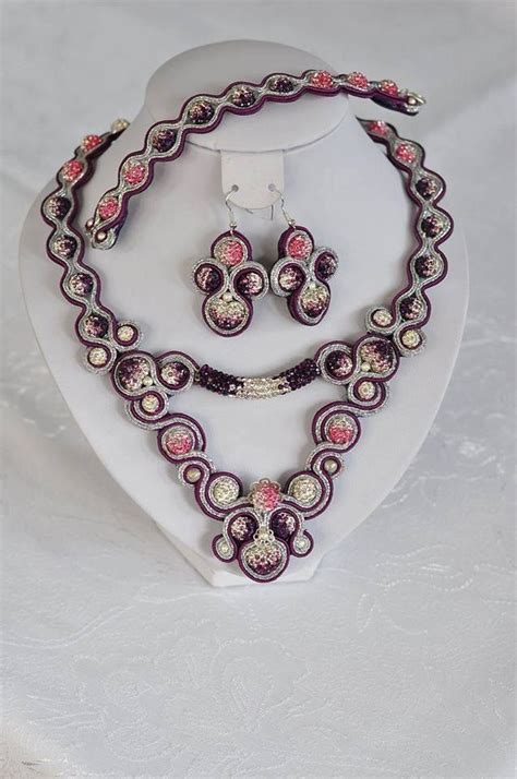 Pin By Irene Wilhelmsen On Soutache Charm Bracelet Statement