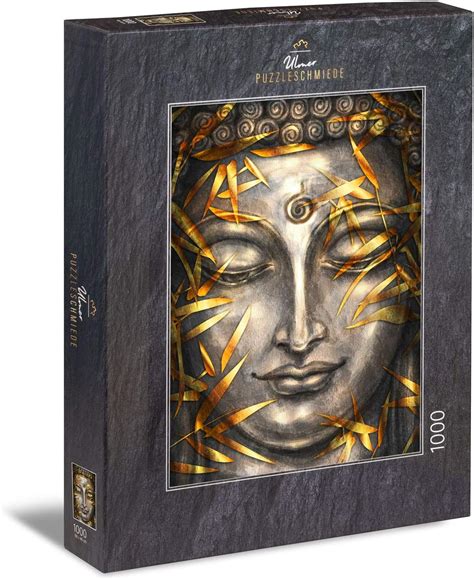 Ulmer Puzzleschmiede Puzzle Buddha In Silver And Gold Pieces