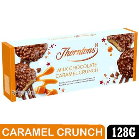 Thorntons Seasonal Milk Chocolate Caramel Crunch 128g 5060250345110