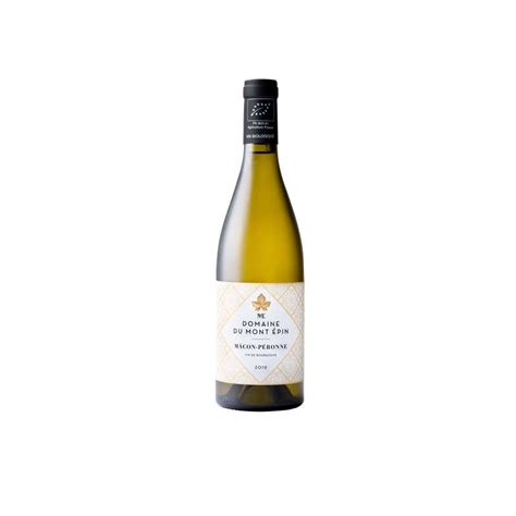 vin blanc aoc macon peronne domaine du mont epin bio  cl la