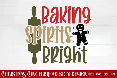 Baking Spirits Bright Svg Graphic By Craftart Creative Fabrica