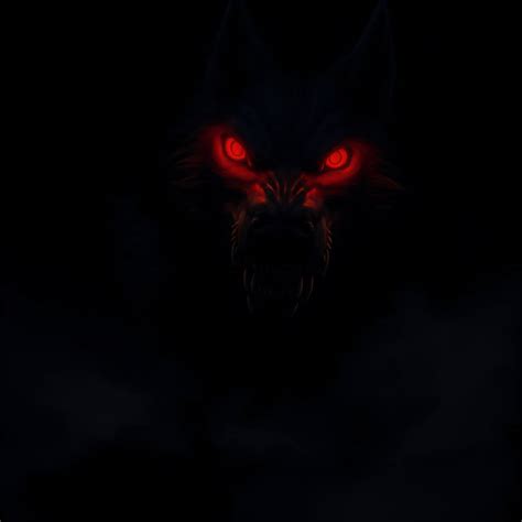 A werewolf with red eyes. by terabruno on DeviantArt