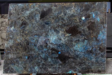 Labradorite Blue Granite Luxury Stone For Countertop Tile And Panel