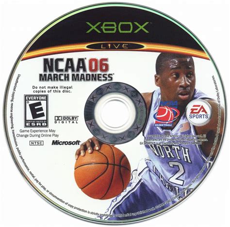 NCAA March Madness 06 Cover Or Packaging Material MobyGames