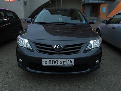 Светодиодные лампы в головной свет (ближний свет) — Toyota Corolla (140 ...