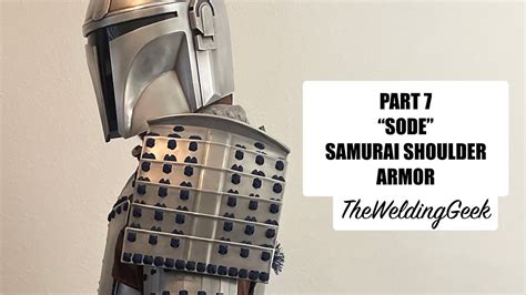 PART 7 SODE SAMURAI SHOULDER ARMOR YouTube