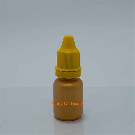 Jual Botol Cendo 10 Ml Gold Segel Sumpel Putih Botol Plastik HDPE