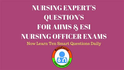 Esi Staff Nurse Exam And Aiims Nursing Officer Exam Psychiatric Nursing