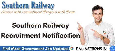 Southern Railway Recruitment 2022 Apply Now