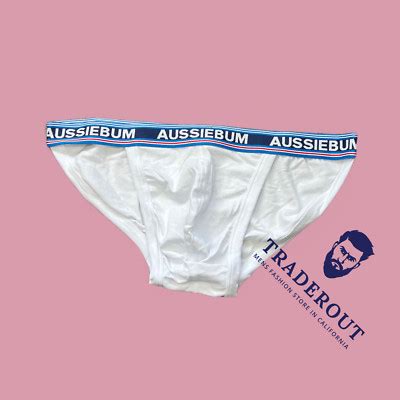 Aussiebum Men White Icy Pop Bikini String Bikini Underwear Size M L Ebay