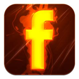 Orange Facebook Logo - LogoDix