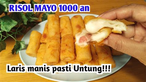 RISOL MAYO 1000an KULIT RISOLES EKONOMIS TANPA TELUR ANTI SOBEK