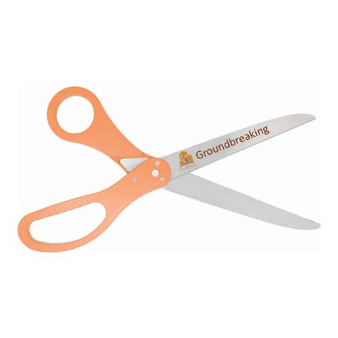 Orange Grand Opening Ribbon Cutting Scissors | Ceremonial ...