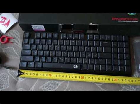 Redragon Dragonwarrior RGB клавиатура механическая [ Русский обзор ...