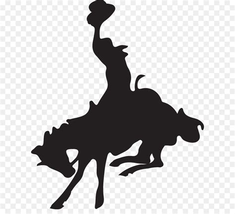 Free Bucking Horse Silhouette, Download Free Bucking Horse Silhouette ...