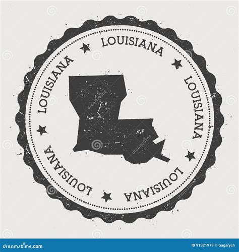 Louisiana Vector Sticker Stock Vector Illustration Of National 91321979