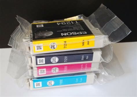 Genuine Epson T1295 Apple Black Colour Multipack Ink Cartridges