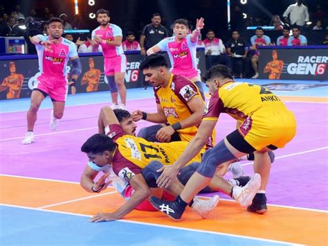 Pkl 2024 25 Arjun Deshwal Leads Jaipur Pink Panthers To Huge Win