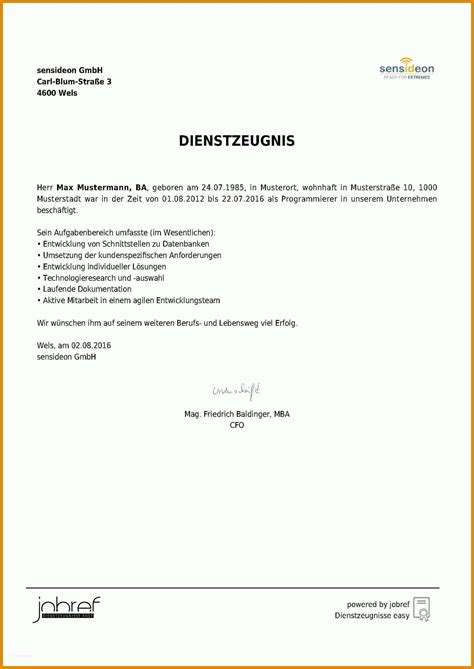 Neue Version 11 Arbeitszeugnis Kündigung In Probezeit Vorlage 886940