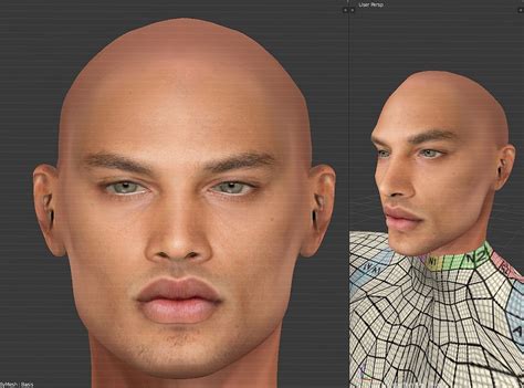 Flickrpgp5p2b Public Male Head Wip 2 The Base Mesh Head