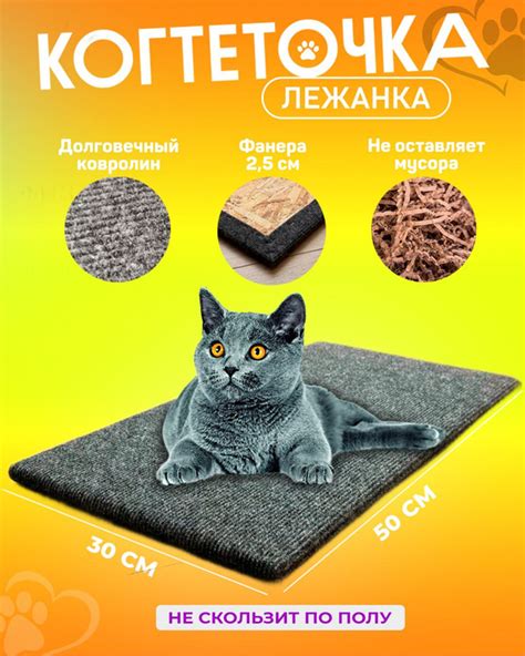 Когтеточка для животных ковролиновая - купить с доставкой по выгодным ...