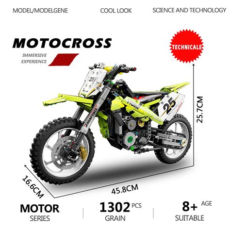 Blocos T Cnicos De Motocross Para Crian As Tijolos De Motocicleta