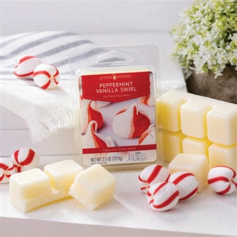 Peppermint Vanilla Swirl Classic Wax Melts | Candle Warmers