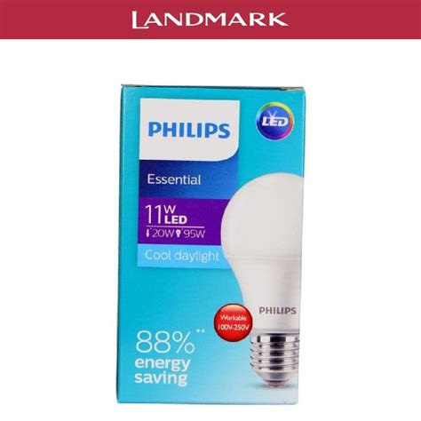 Philips Essential Led Bulb 11 Watts Daylight Lazada PH