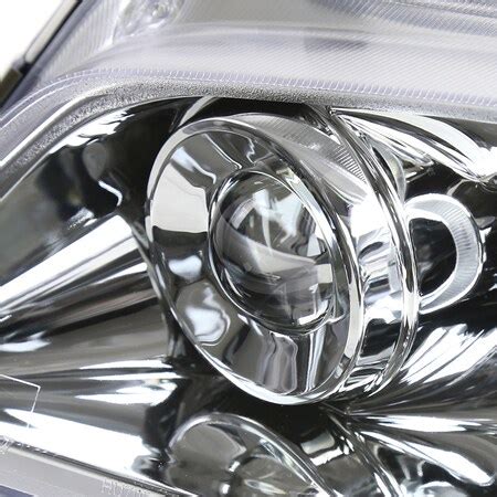 Spec D Tuning Honda Accord Halo Led Projector Chrome Lhp Acd