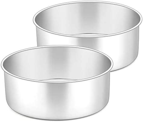 Pme Rnd Anodised Aluminium Round Cake Pan X Inch Deep Silver