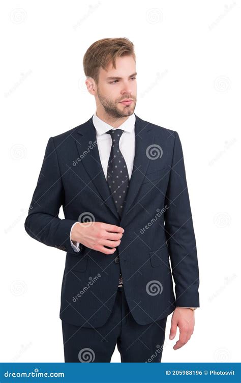 Apar Ncia De Luxo Homem Crescido Usa Roupas Elegantes Sal O De