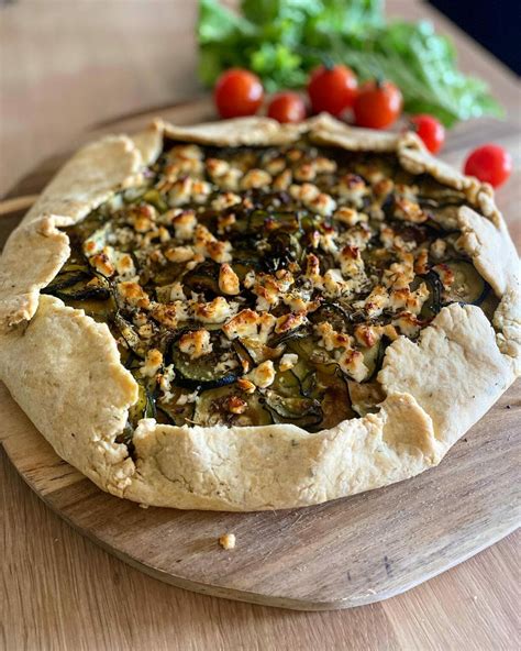 Tarte Rustique Courgettes Et F Ta